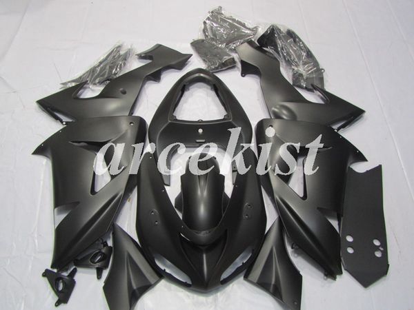 new abs motorcycle full fairings kit fit for kawasaki ninja zx-10r 2006 2007 06 07 body set custom matte black
new abs motorcycle full fairings kit fit for kawasaki ninja zx-10r 2006 2007 06 07 body set custom matte black
