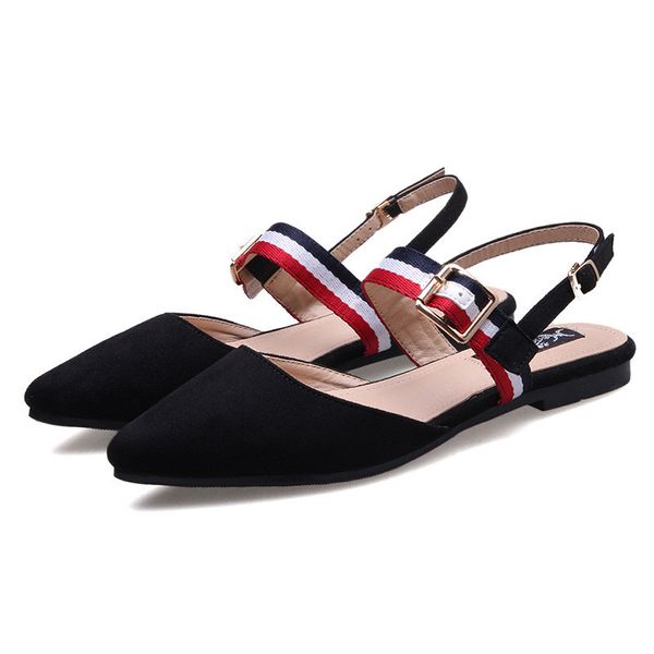 summer flat sandals women 2018 summer lady shoes women pointed toe shoes sandals ladies dress shoes sandalias elegantes big size 41, Black
summer flat sandals women 2018 summer lady shoes women pointed toe shoes sandals ladies dress shoes sandalias elegantes big size 41, Black