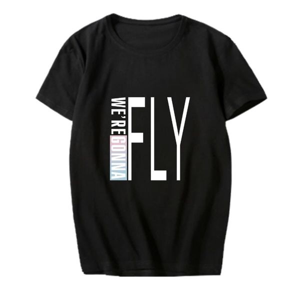 got7 concert in seoul king pigalle men and women celebrity style short sleeve t-shirt should aid song-promotion costume summ, White;black
got7 concert in seoul king pigalle men and women celebrity style short sleeve t-shirt should aid song-promotion costume summ, White;black