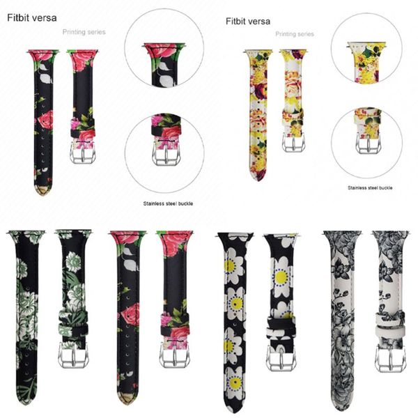 bracelet flower strap watch band leather peony print bracelet for versa replacement watch accessories wristbands straps, Black;brown
bracelet flower strap watch band leather peony print bracelet for versa replacement watch accessories wristbands straps, Black;brown