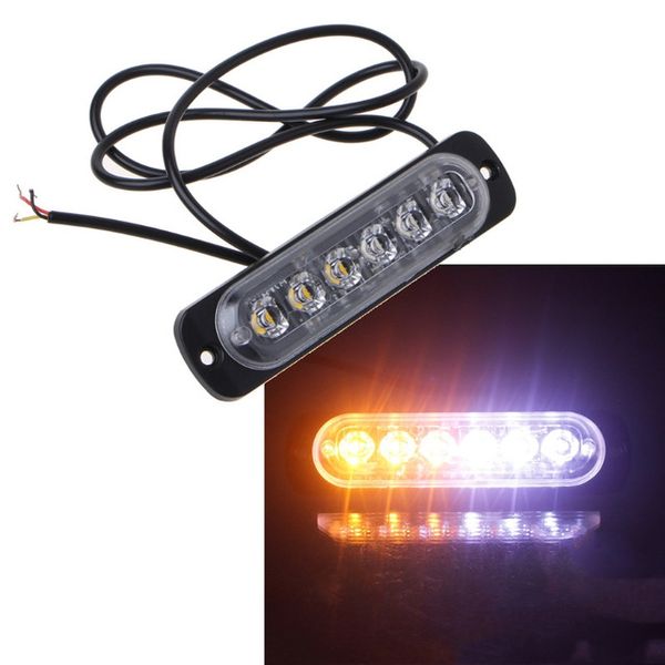 2x 6led car emergency strobe light bar warning flash flashing truck car headlight
2x 6led car emergency strobe light bar warning flash flashing truck car headlight