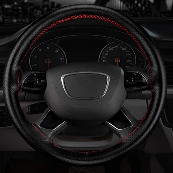 diy texture soft auto car steering wheel cover with needles and thread artificial leather car covers suite black/beige/grey
diy texture soft auto car steering wheel cover with needles and thread artificial leather car covers suite black/beige/grey