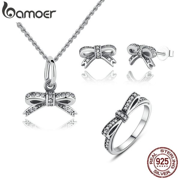 bamoer 925 sterling silver sparkling bow knot stackable ring bridal jewelry sets sterling silver jewelry sets & more zhs022 cx200623, Slivery;golden
bamoer 925 sterling silver sparkling bow knot stackable ring bridal jewelry sets sterling silver jewelry sets & more zhs022 cx200623, Slivery;golden