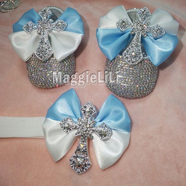 blue bowknot custom sparkle bling crystals ab rhinestones baby girls shoes infant 0-1y ribbon shoes first walkers hairband 9217
blue bowknot custom sparkle bling crystals ab rhinestones baby girls shoes infant 0-1y ribbon shoes first walkers hairband 9217