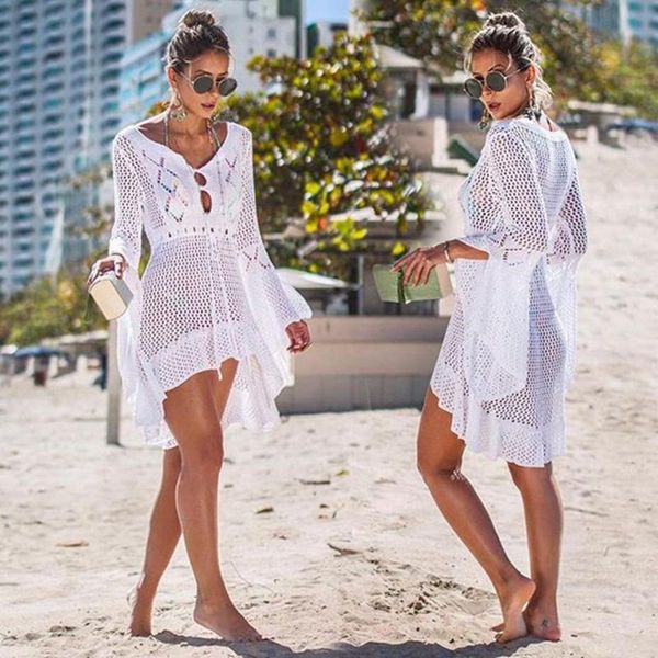 2020 summer beach cover up women beach cloak crochet wear dress cover ups swimwear women saida de praia bathing suit pareo
2020 summer beach cover up women beach cloak crochet wear dress cover ups swimwear women saida de praia bathing suit pareo