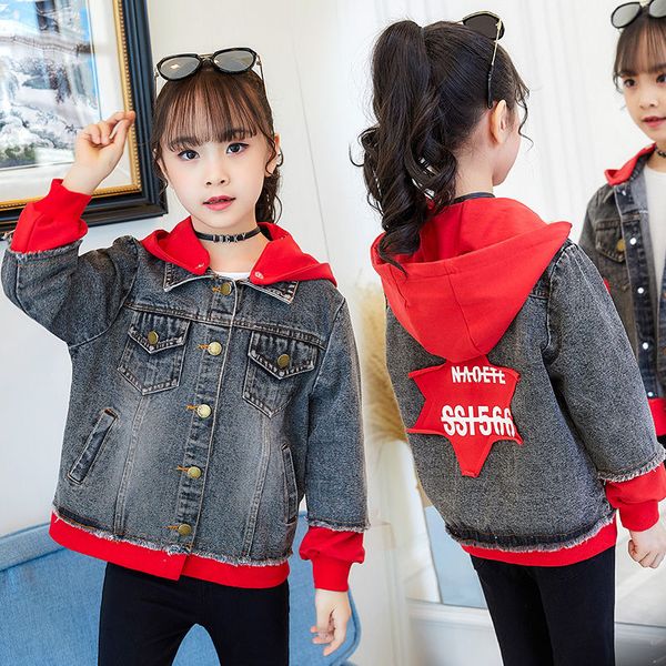 denim jackets for girls big girls casual jackets 2020 fashion children outwear coat spring autumn kids jeans jacket, Blue;gray
denim jackets for girls big girls casual jackets 2020 fashion children outwear coat spring autumn kids jeans jacket, Blue;gray