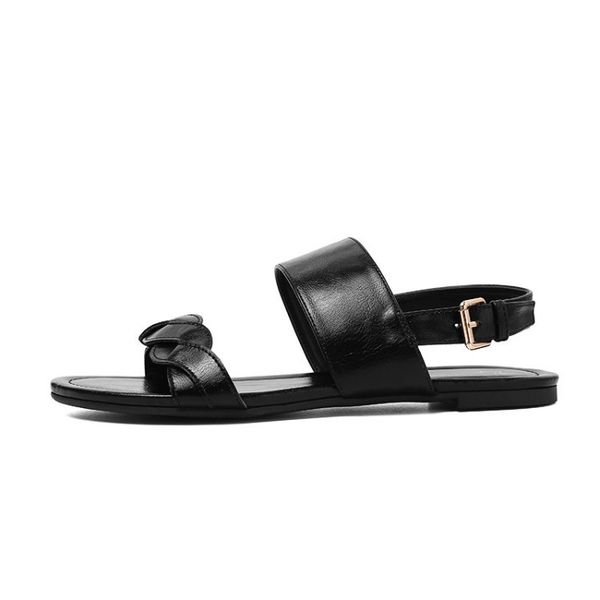 new pure color open toe student mary jane flat bottom sandals in summer 2019 large foreign trade shoes female 3643, Black
new pure color open toe student mary jane flat bottom sandals in summer 2019 large foreign trade shoes female 3643, Black