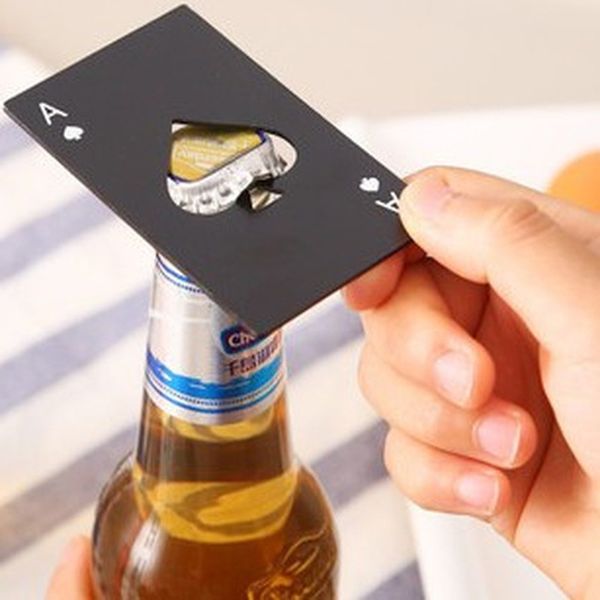 black/silver poker card beer bottle opener personalized stainless steel bottle opener bar tool
black/silver poker card beer bottle opener personalized stainless steel bottle opener bar tool
