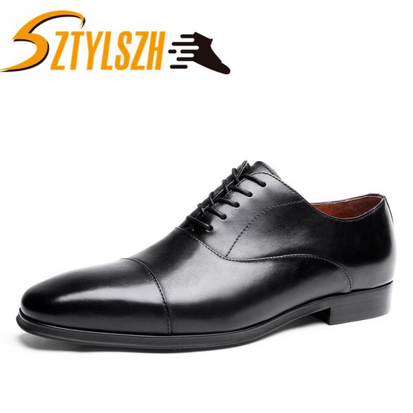 fashion brand genuine leather men brogues shoes lace-up bullock business dress men oxfords shoes male formal, Black
fashion brand genuine leather men brogues shoes lace-up bullock business dress men oxfords shoes male formal, Black