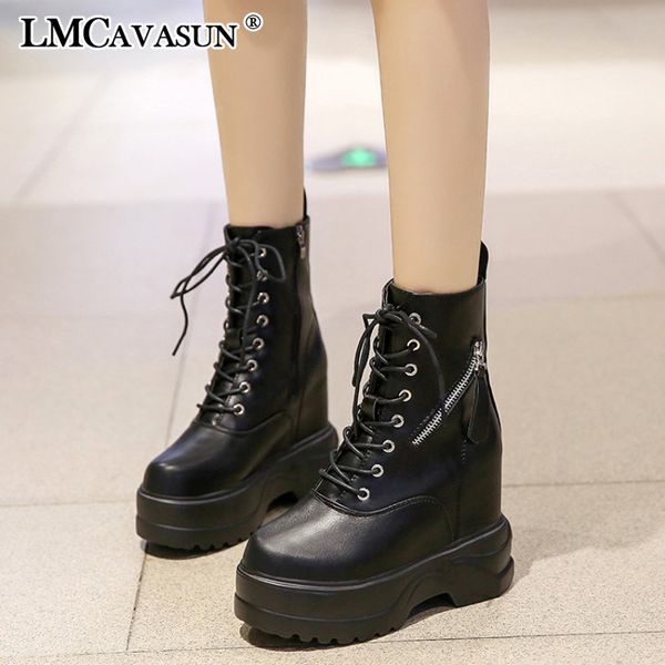 lmcavasun pu leather increase short shoes women casual boots women boots knight ladies shoes winter, Black
lmcavasun pu leather increase short shoes women casual boots women boots knight ladies shoes winter, Black