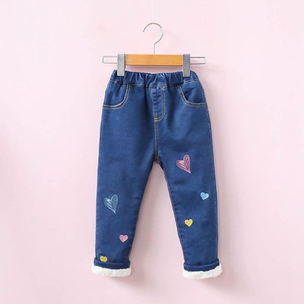 new arrival girls winter jeans kids heart-embroidery warm denim jeans baby thick girls winter trousers child warm pants, Blue
new arrival girls winter jeans kids heart-embroidery warm denim jeans baby thick girls winter trousers child warm pants, Blue