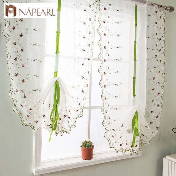 kitchen curtain sheer voile fabric green short curtain door window treatment rod pocket ready made tie up balloon floral
kitchen curtain sheer voile fabric green short curtain door window treatment rod pocket ready made tie up balloon floral
