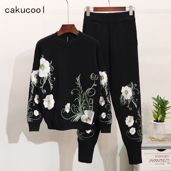 cakucool новый вязание одежда устанавливает женщины зима 3d цветочные джемперы тонкий брюки зима мода спортивные костюмы устанавливает femin, White
cakucool новый вязание одежда устанавливает женщины зима 3d цветочные джемперы тонкий брюки зима мода спортивные костюмы устанавливает femin, White