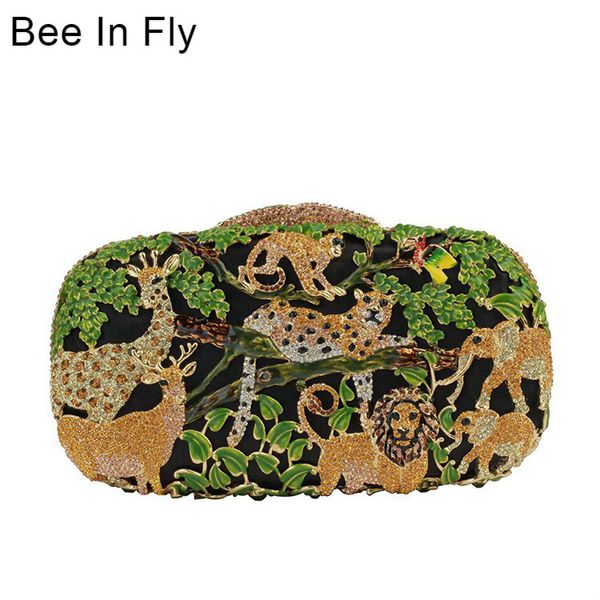 bee in rain forest jungle women crystal animal zoo evening bags ladies diamond party handbag bridal wedding clutch bag
bee in rain forest jungle women crystal animal zoo evening bags ladies diamond party handbag bridal wedding clutch bag