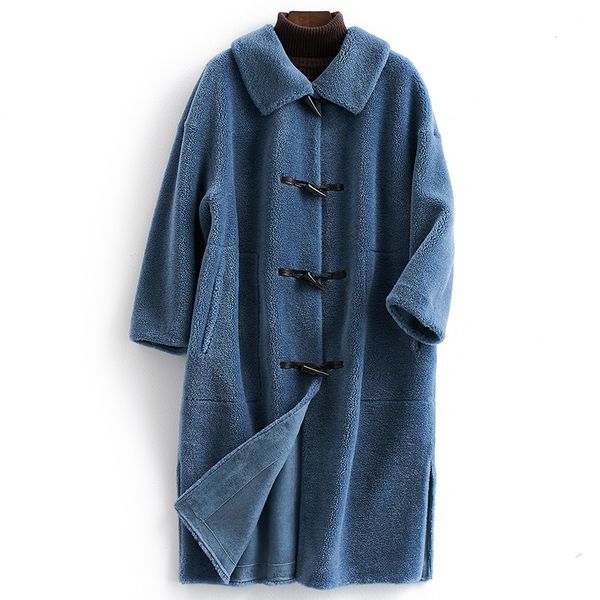 autumn winter coat women clothes 2019 streetwear real fur coat wool jacket korean vintage sheep shearling suede lining 3312, Black
autumn winter coat women clothes 2019 streetwear real fur coat wool jacket korean vintage sheep shearling suede lining 3312, Black
