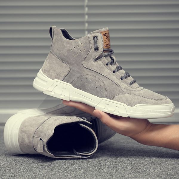 spring trend versatile hight-england new style men shoes athletic shoes-style unlined chunky-heel versatile trendy shoes, Black
spring trend versatile hight-england new style men shoes athletic shoes-style unlined chunky-heel versatile trendy shoes, Black