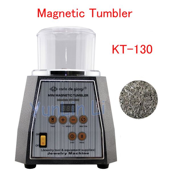 magnetic tumbler 130mm jewelry polisher metals polisher & finisher super finishing polishing machine kt-130
magnetic tumbler 130mm jewelry polisher metals polisher & finisher super finishing polishing machine kt-130