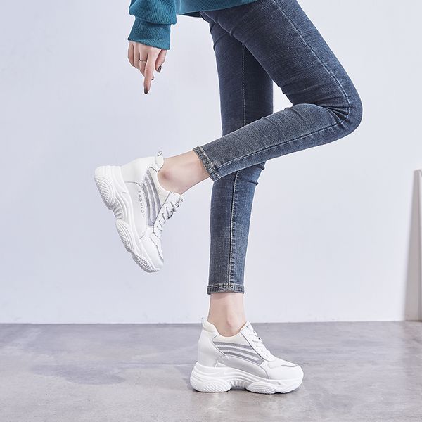 women fashion sneakers platform thick sole ladies casual shoes lace-up sneakers walking shoes for spring and summer, Black
women fashion sneakers platform thick sole ladies casual shoes lace-up sneakers walking shoes for spring and summer, Black