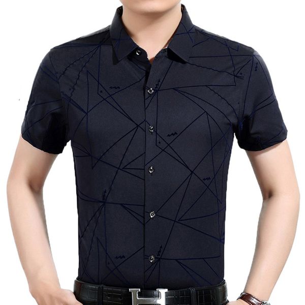 men shirt male dress shirts men's fashion casual short sleeve luxury argyle formal shirt social business men blouse, White;black
men shirt male dress shirts men's fashion casual short sleeve luxury argyle formal shirt social business men blouse, White;black