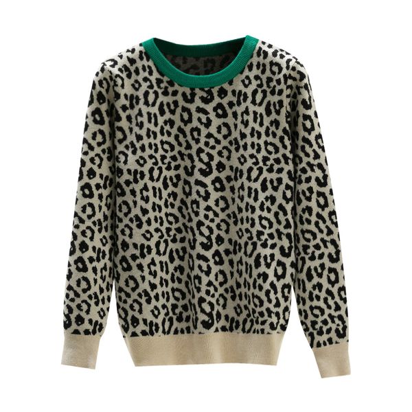 qooth crew neck sweater women pullover leopard knitted sweaters 2019 winter fashion long sleeve casual hit color jumpers qh1836, White;black
qooth crew neck sweater women pullover leopard knitted sweaters 2019 winter fashion long sleeve casual hit color jumpers qh1836, White;black