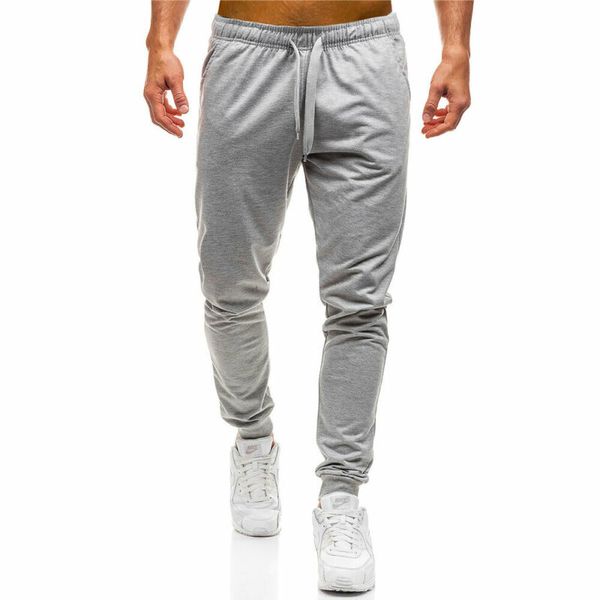 men's gym slim fit trousers tracksuits bottoms skinny joggers sweat tracks pants, Black
men's gym slim fit trousers tracksuits bottoms skinny joggers sweat tracks pants, Black