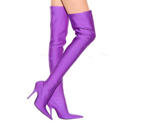 2019 brand autumn winter women boots long stretch slim thigh high boots fashion over the knee boots high heels shoes woman, Black
2019 brand autumn winter women boots long stretch slim thigh high boots fashion over the knee boots high heels shoes woman, Black