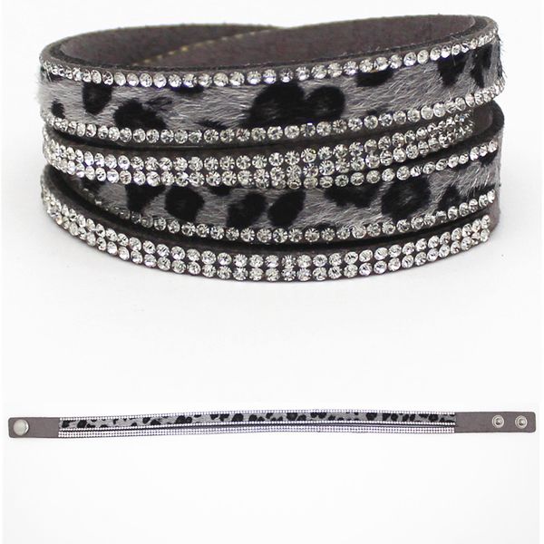 2015 fashion rhinestone leather wrap bracelet crystal multilayer leopard grain bracelets bangles for women ing, Golden;silver
2015 fashion rhinestone leather wrap bracelet crystal multilayer leopard grain bracelets bangles for women ing, Golden;silver