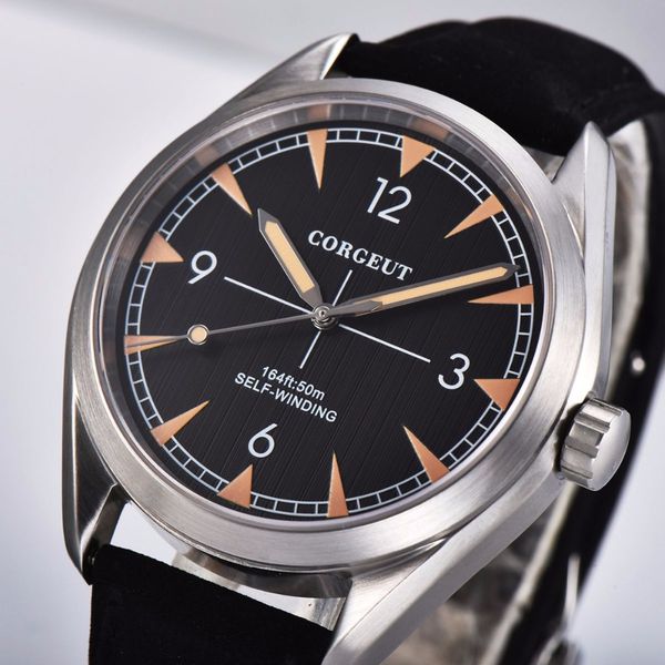 brand corgeut 41mm black dial men watch sapphire glass watch men fashion luxury clock miyota automatic relogio masculino, Slivery;brown
brand corgeut 41mm black dial men watch sapphire glass watch men fashion luxury clock miyota automatic relogio masculino, Slivery;brown