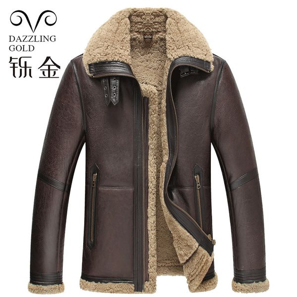 100% new arrival genuine leather men coat real sheep fur coat for men true sheepskin in winter, Black
100% new arrival genuine leather men coat real sheep fur coat for men true sheepskin in winter, Black