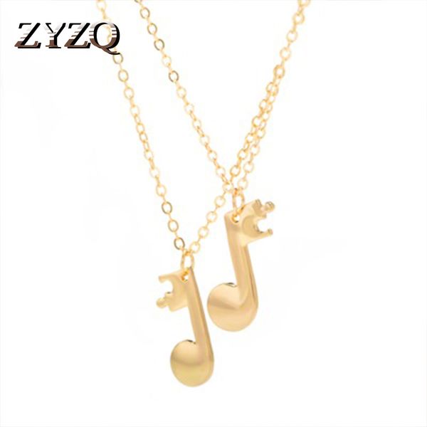 zyzq new come music note design necklace for women short style double necklaces couple accessories jewelry wholesale lots&bulk, Silver
zyzq new come music note design necklace for women short style double necklaces couple accessories jewelry wholesale lots&bulk, Silver