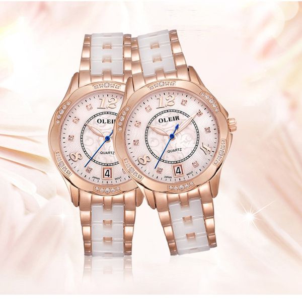 popular luxuly ladies watch stainless steel female ceramic wrist watches, Slivery;brown
popular luxuly ladies watch stainless steel female ceramic wrist watches, Slivery;brown