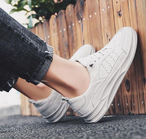 casual shoes for men white wheat khaki designer shoes outdoor jogging flate skateboarding shoes mens trainers size 40-44, Black
casual shoes for men white wheat khaki designer shoes outdoor jogging flate skateboarding shoes mens trainers size 40-44, Black