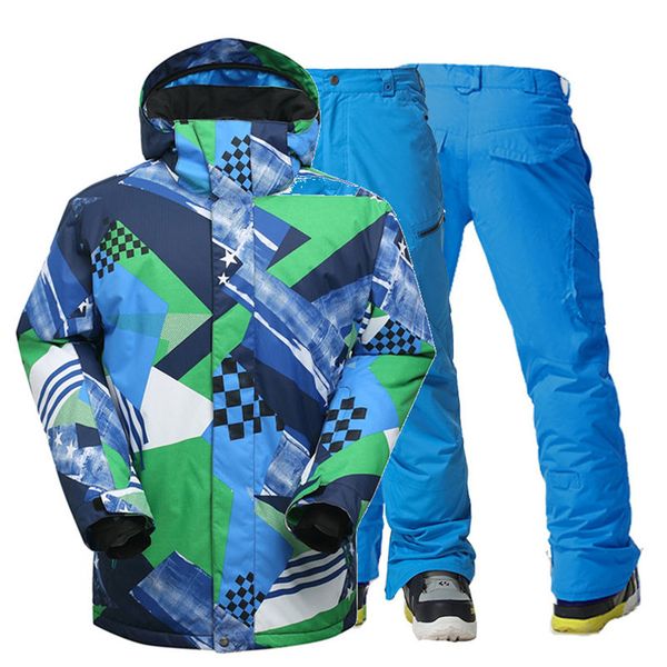 fashion blue men ski jackets and snow pant outdoor sports snowboarding costume 10 waterproof windproof skiing clothing suit sets
fashion blue men ski jackets and snow pant outdoor sports snowboarding costume 10 waterproof windproof skiing clothing suit sets