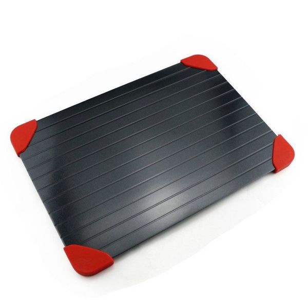 new black fast defrosting tray thaw frozen food meat fruit quick defrosting plate board defrost kitchen gadget tool with color box
new black fast defrosting tray thaw frozen food meat fruit quick defrosting plate board defrost kitchen gadget tool with color box