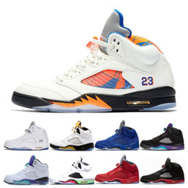 5 basketball shoes men 5s international flight wings satin bred white grapes white cement oreo space jam trainer sneakers 40-47
5 basketball shoes men 5s international flight wings satin bred white grapes white cement oreo space jam trainer sneakers 40-47