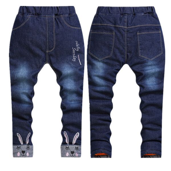children's jeans winter girls plus velvet thick trousers children's printing clothing baby girls denim pencil pants girl jeans, Blue
children's jeans winter girls plus velvet thick trousers children's printing clothing baby girls denim pencil pants girl jeans, Blue