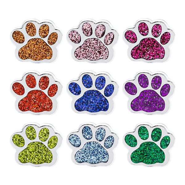 10pcs sparkling cat dog bear footprint charms 8mm slide charms fit pet collar wristbands bracelet key chain diy jewelry gift, Blue;slivery
10pcs sparkling cat dog bear footprint charms 8mm slide charms fit pet collar wristbands bracelet key chain diy jewelry gift, Blue;slivery