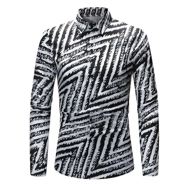 autumn winter long sleeve shirt men fashion men's shirt camisa casual print beach loose male blouse camisa masculina, White;black
autumn winter long sleeve shirt men fashion men's shirt camisa casual print beach loose male blouse camisa masculina, White;black