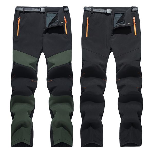 outdoor pants soft shell men women fleece ski warm trousers waterproof windproof breathable hiking climbing, Black;green
outdoor pants soft shell men women fleece ski warm trousers waterproof windproof breathable hiking climbing, Black;green