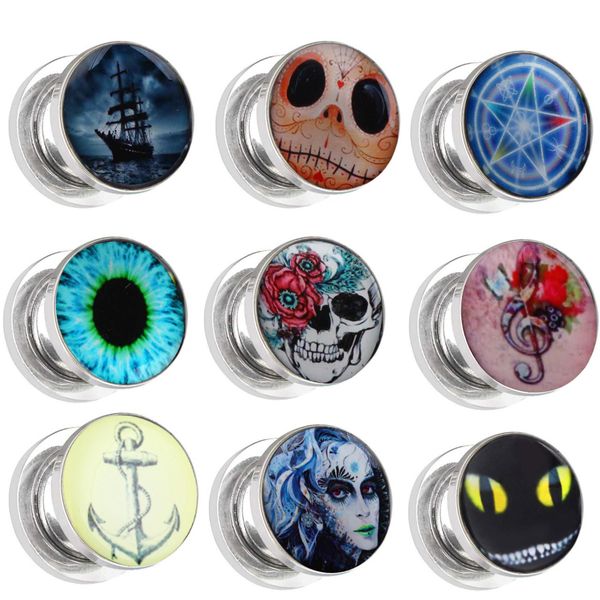 fanpeijy acrylic ear plugs tunnels gauges stretcher piercings 00 gauges earrings plug screw stretching kit flesh tunnel cuff, Slivery;golden
fanpeijy acrylic ear plugs tunnels gauges stretcher piercings 00 gauges earrings plug screw stretching kit flesh tunnel cuff, Slivery;golden