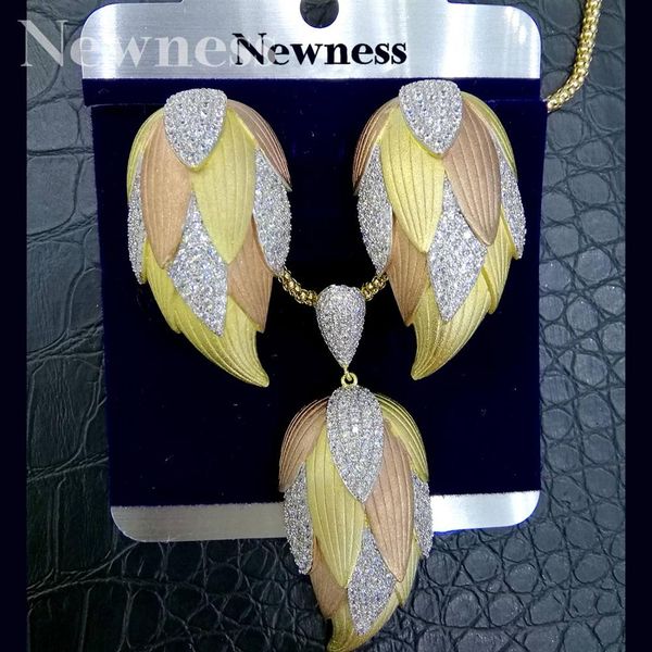 newness especially fan 3tone copper women engagement wedding party bridal necklace pendant earring fashion set, Silver
newness especially fan 3tone copper women engagement wedding party bridal necklace pendant earring fashion set, Silver