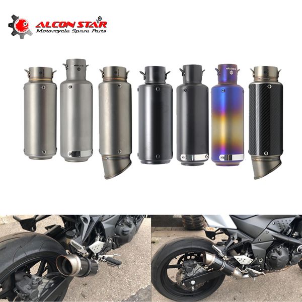 alconstar- 51mm/60mm motorcycle exhaust pipe muffler gp racing carbon fiber exhaust for crf 230 cbr600rr
alconstar- 51mm/60mm motorcycle exhaust pipe muffler gp racing carbon fiber exhaust for crf 230 cbr600rr