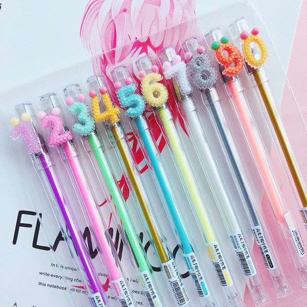 Creative Diy P Album Highlight Chalk Cute Learning Stationery Candy 10 Color Graffiti Pen Back To School Wj072