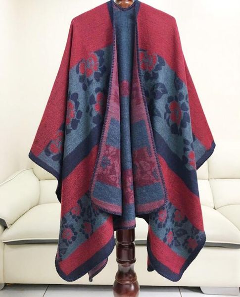 drop shopping mimics cashmere women's cape cloak shawl wraps tippet scarf women winter big flower fashion red warm cheap, Black
drop shopping mimics cashmere women's cape cloak shawl wraps tippet scarf women winter big flower fashion red warm cheap, Black