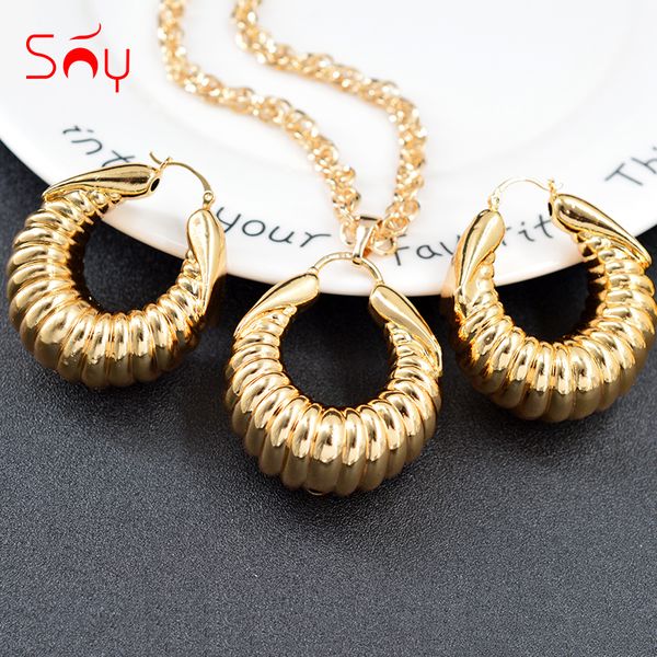 sunny jewelry selling big copper jewelry sets for women earrings pendant necklace classic for party findings, Silver
sunny jewelry selling big copper jewelry sets for women earrings pendant necklace classic for party findings, Silver