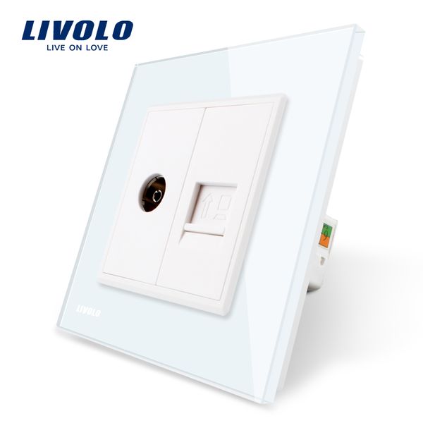 производство livolo, 4colors кристал гласс панель, 2 банды wall компьютеры и тв розетка, без адаптера штекер
производство livolo, 4colors кристал гласс панель, 2 банды wall компьютеры и тв розетка, без адаптера штекер