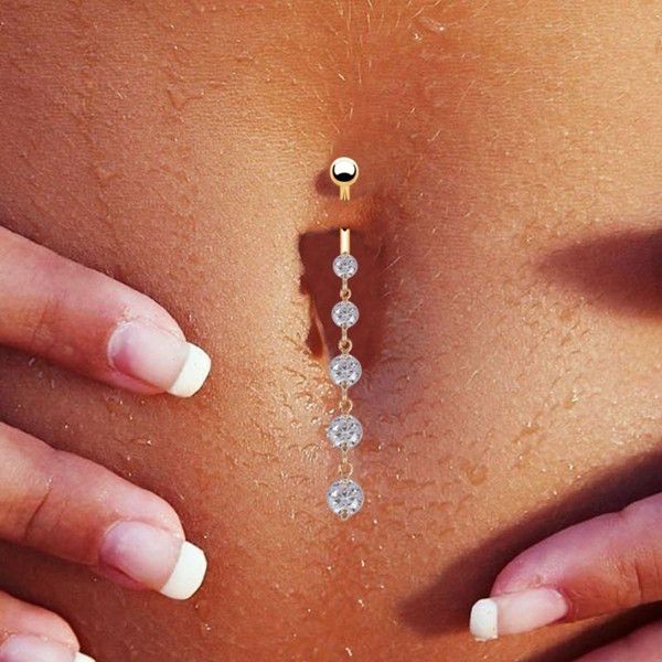 fashion trendy 18k gold plated belly button piercings long dangle journey body navel rings water drop shap for women, Silver
fashion trendy 18k gold plated belly button piercings long dangle journey body navel rings water drop shap for women, Silver