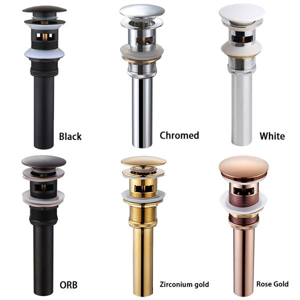brass bathroom basin pop up drain with overflow design black/white/chrome plated/zirconium gold/rose gold/orb 6 colors
brass bathroom basin pop up drain with overflow design black/white/chrome plated/zirconium gold/rose gold/orb 6 colors