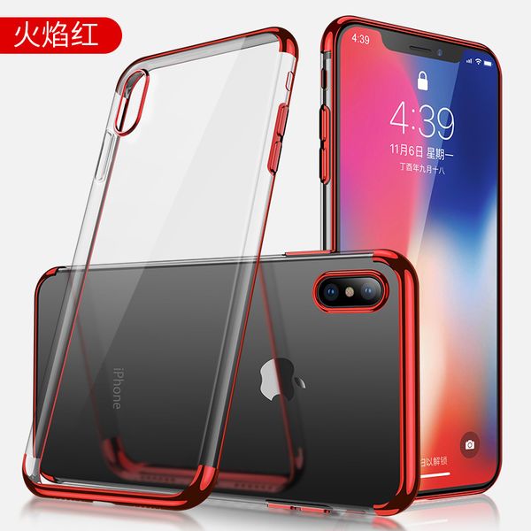 applicable new iphonex xs electroplating tpu mobile phone case apple 78plus anti-fall transparent soft shell three-stage
applicable new iphonex xs electroplating tpu mobile phone case apple 78plus anti-fall transparent soft shell three-stage