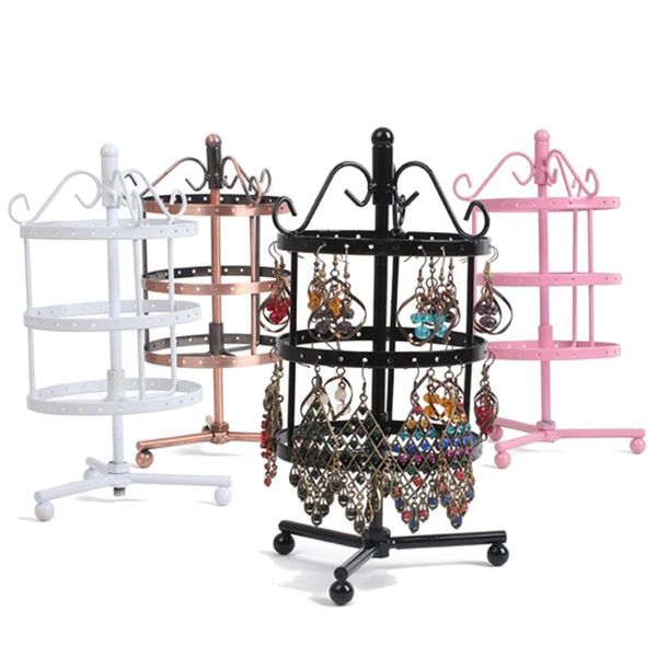 72 holes women jewelry organizer lady necklace stud earrings holder hole showcase jewelry display rack organizer stand rotary di, Pink;blue
72 holes women jewelry organizer lady necklace stud earrings holder hole showcase jewelry display rack organizer stand rotary di, Pink;blue